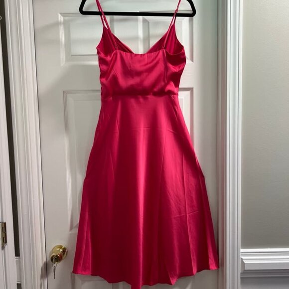 Red party dress - Picture 2 of 2